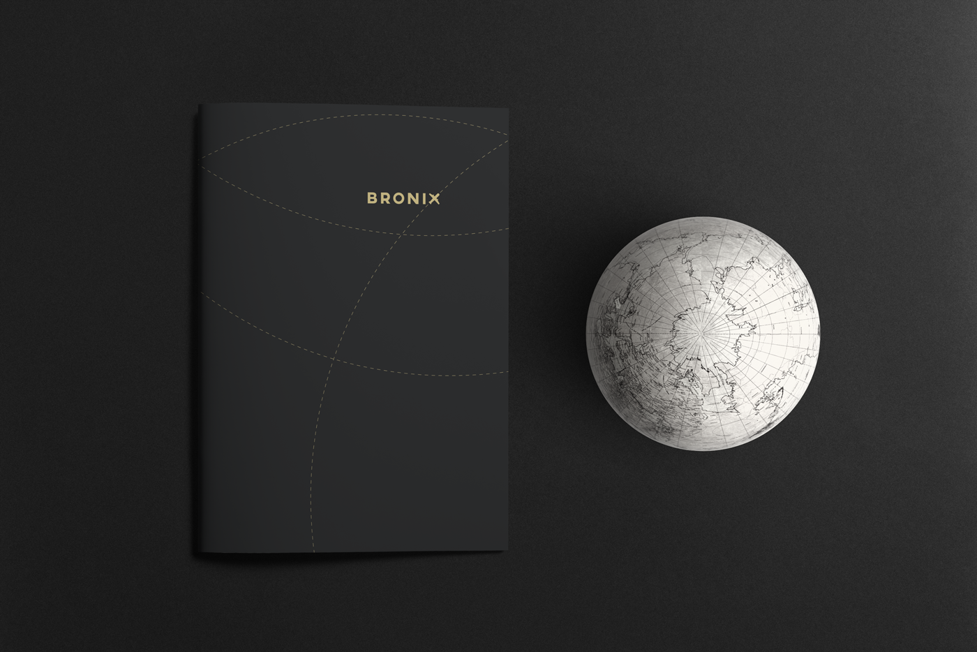 Bronix — Passport Holder and Moon Sphere