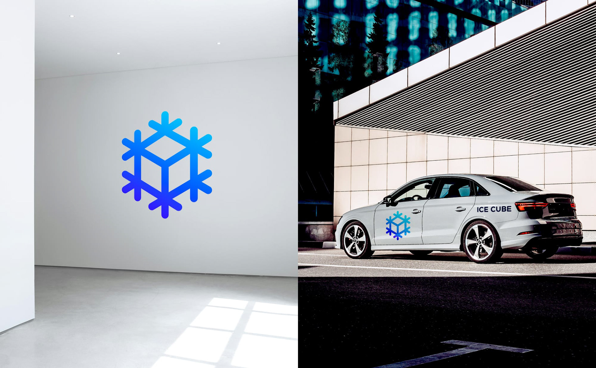 Ice Cube — Corporate Headquarters Wall and Fleet Vehicle