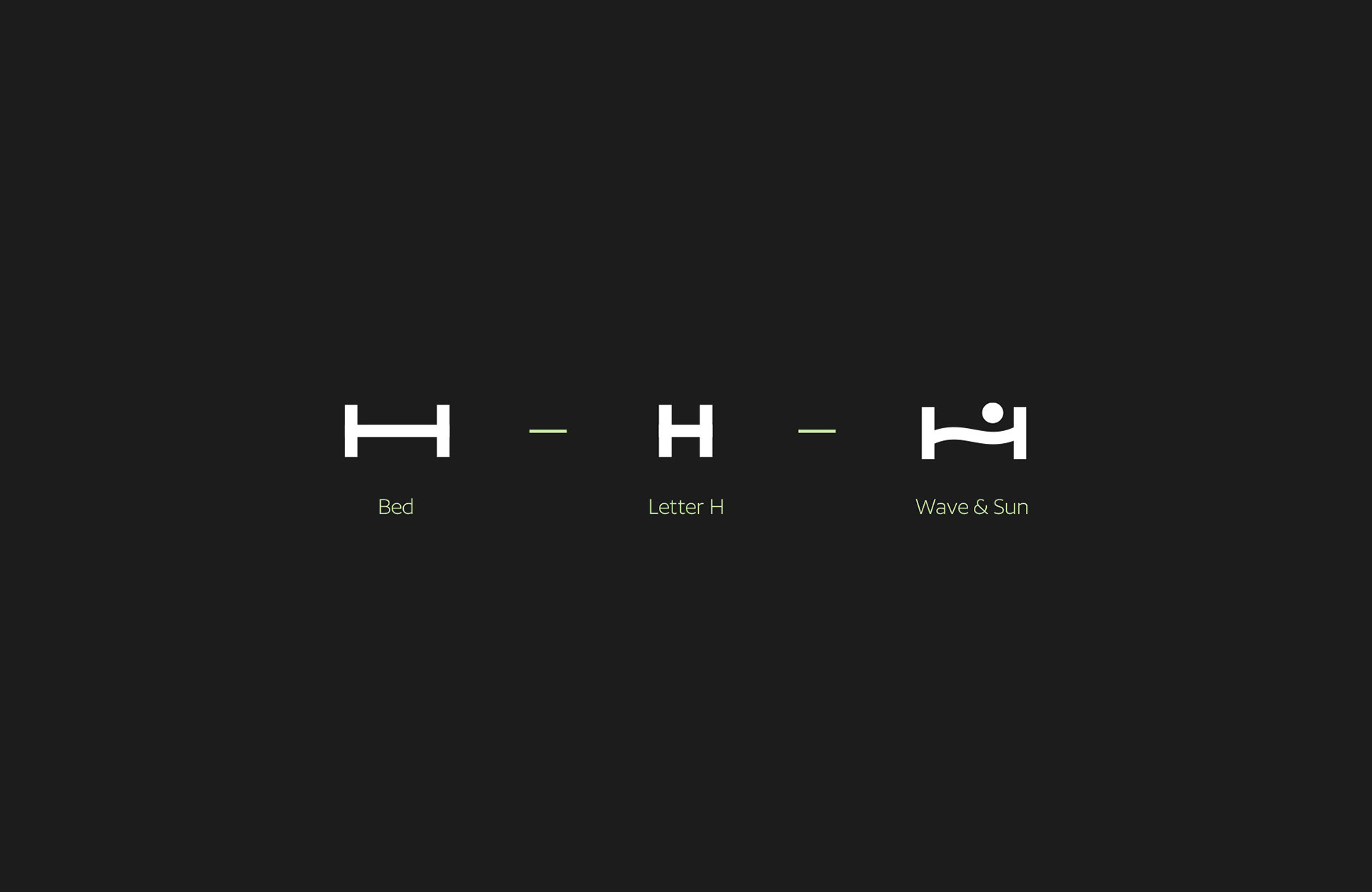 Maikhao — Bed, Letter H, Wave and Sun Monogram Formula