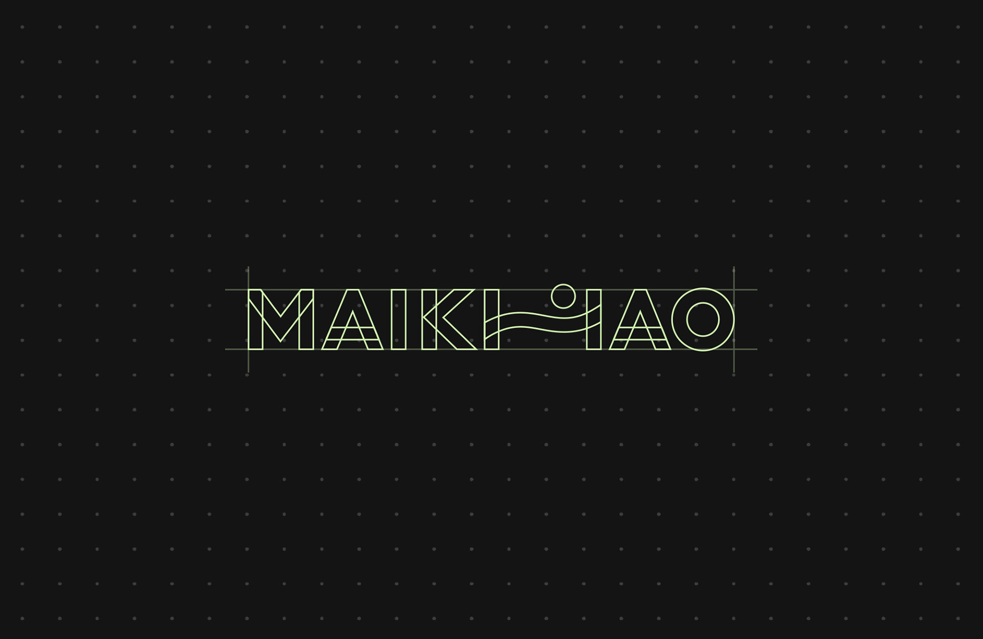 Maikhao — Logo Construction Grid