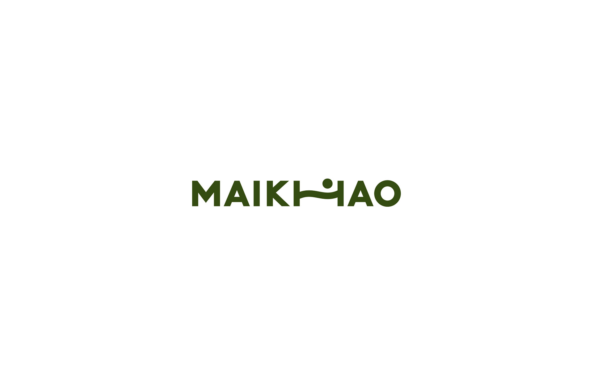 Maikhao — Primary Logo Wordmark on Light Surface