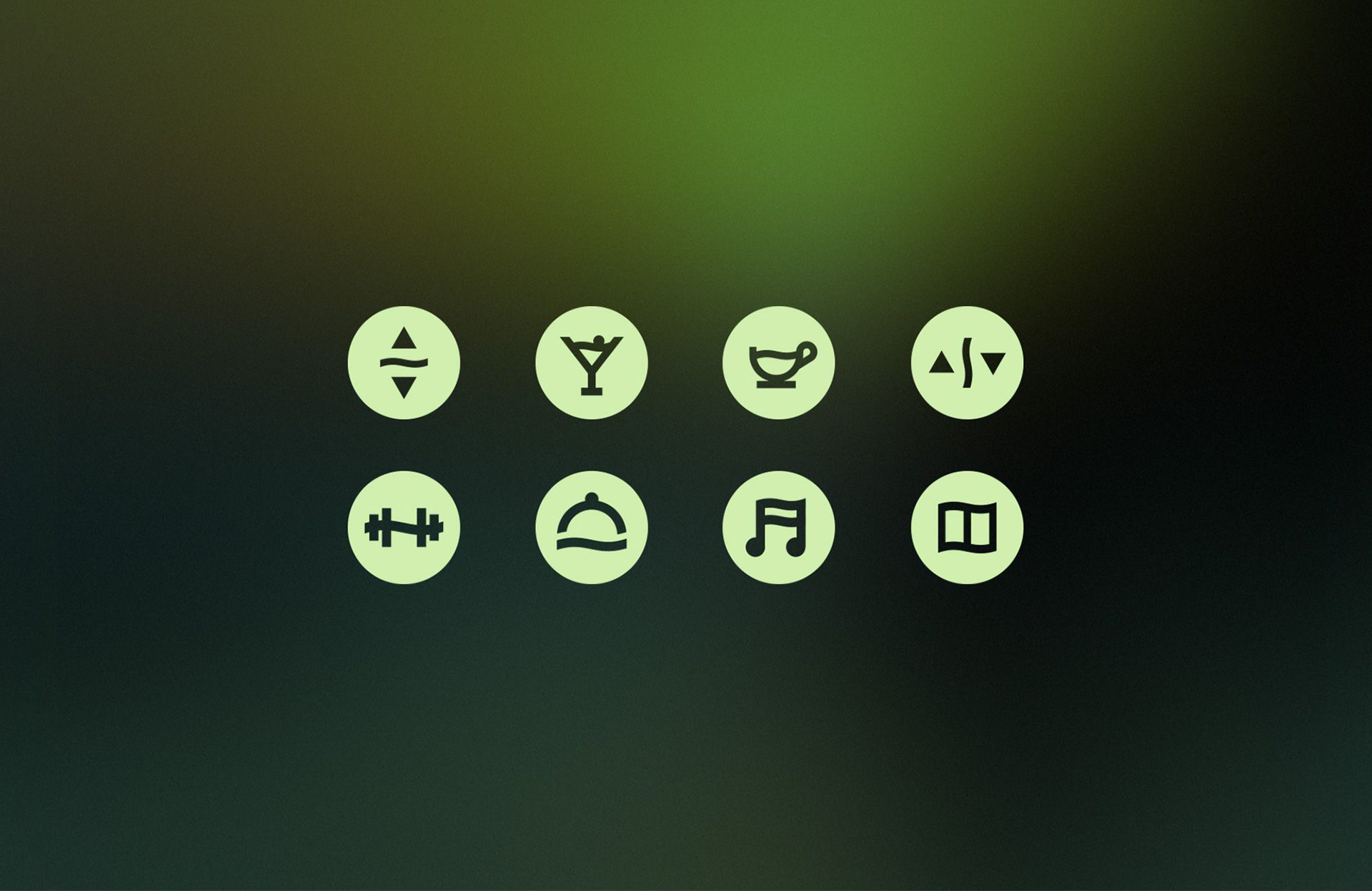 Maikhao — Custom Resort Wayfinding Icons