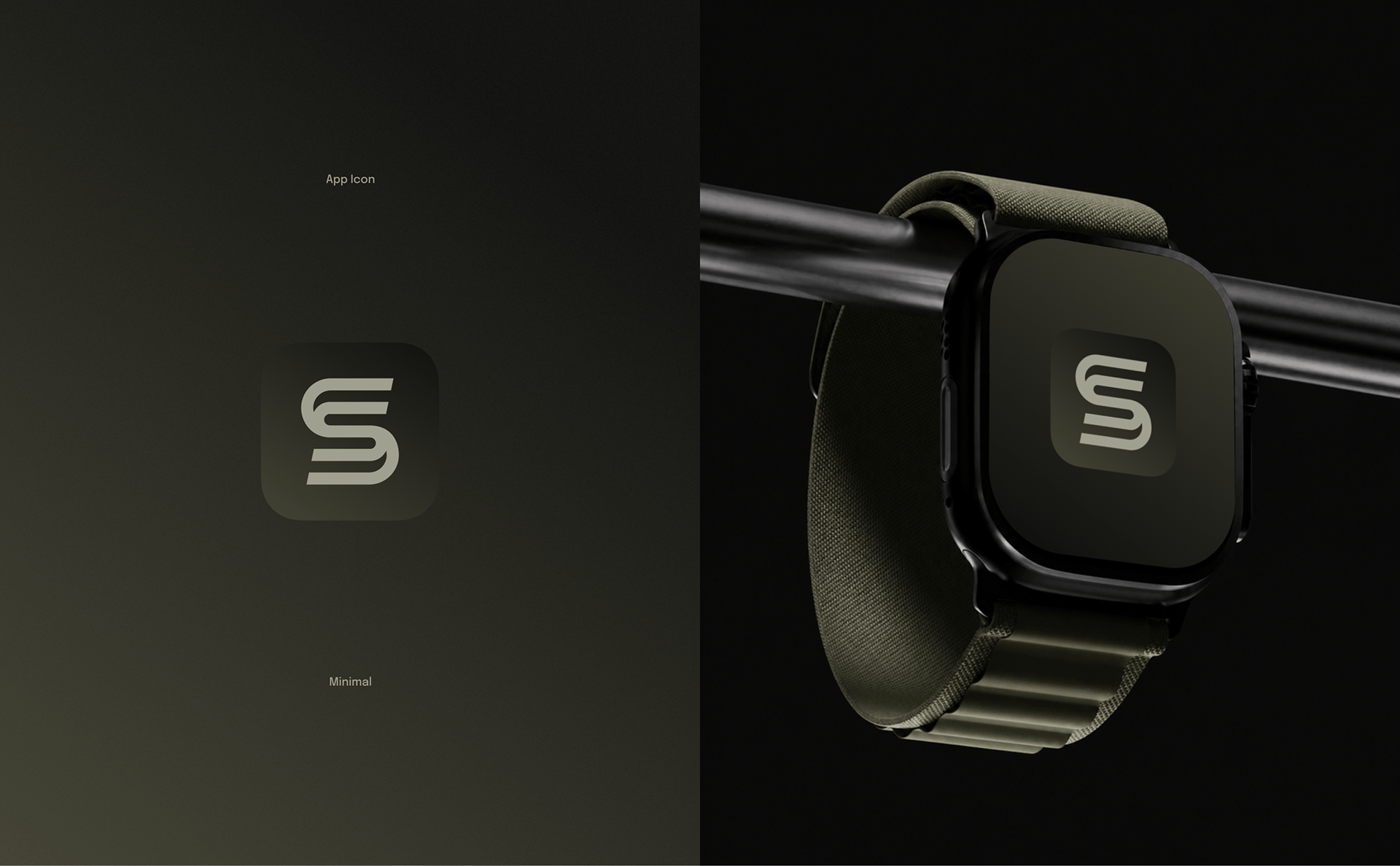 Similaris — App Icon and Smartwatch UI Design