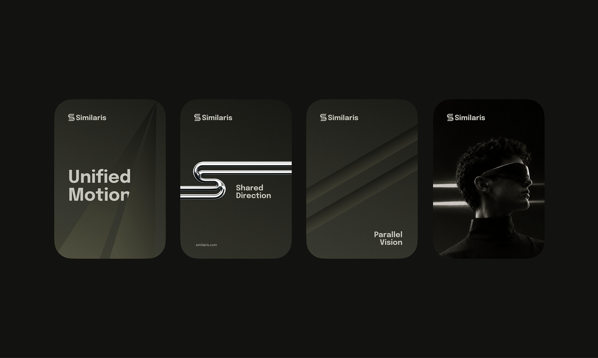 Similaris — Digital Interface Covers (Unified Motion, Shared Direction, Parallel Vision)
