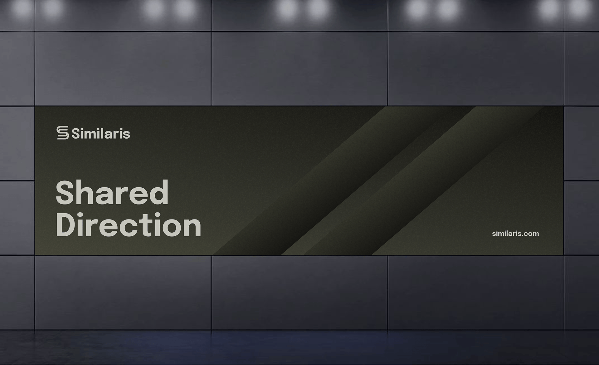 Similaris — Architectural Lightbox Signage (Shared Direction)