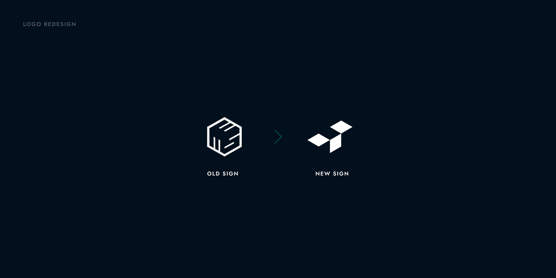 TAP System — Logo Redesign Evolution (Old Sign to New Sign)