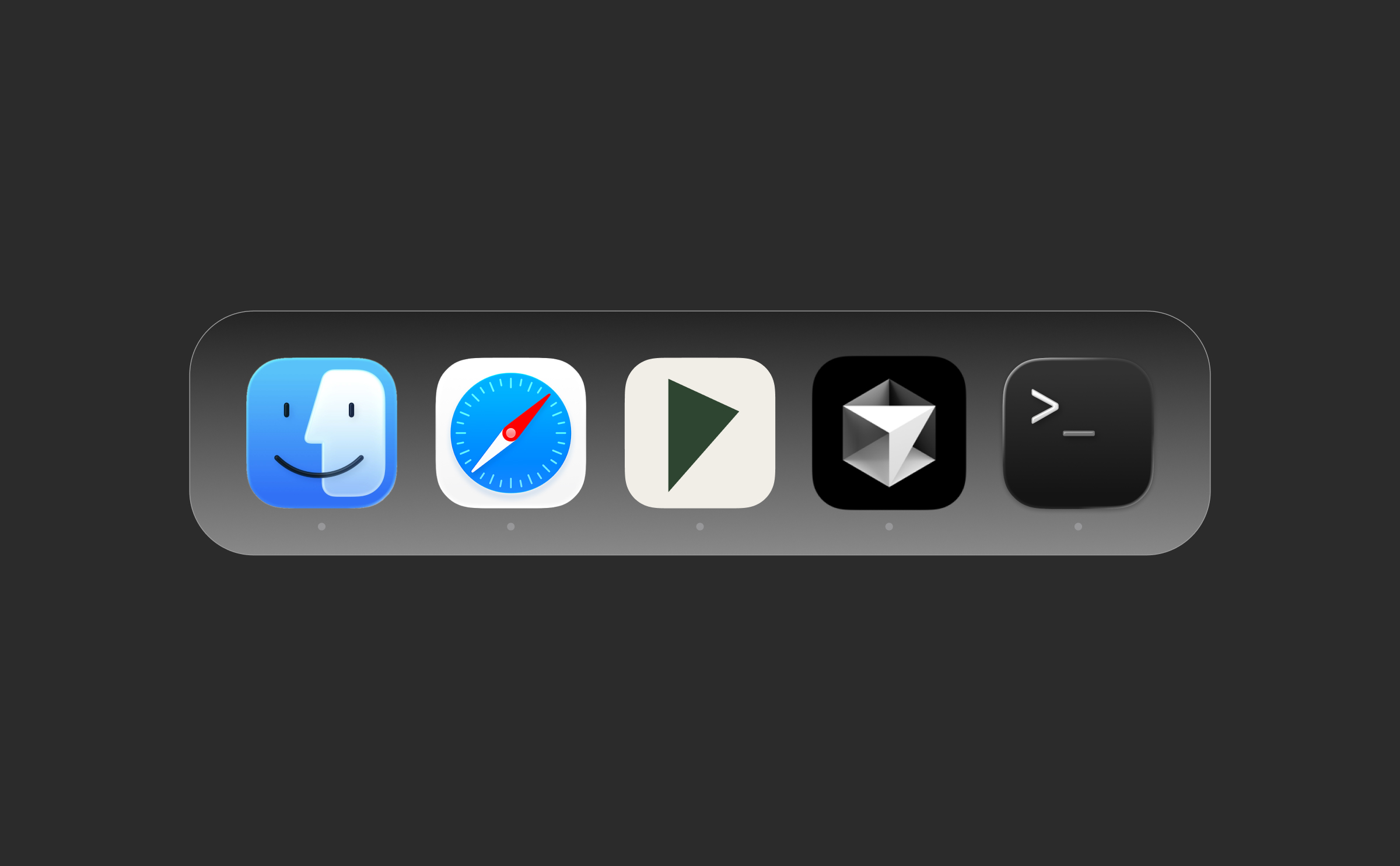 Pennant — macOS Dock App Icon